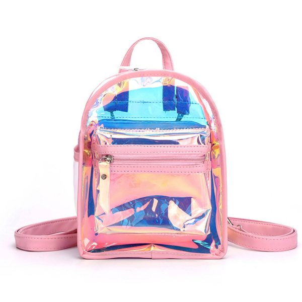PVC jelly satchel backpack