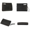 Vintage Wash Genuine Leather Crossbody Messenger Bag for Men