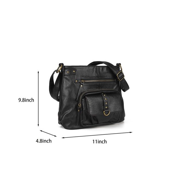 PU small crossbody bags for women