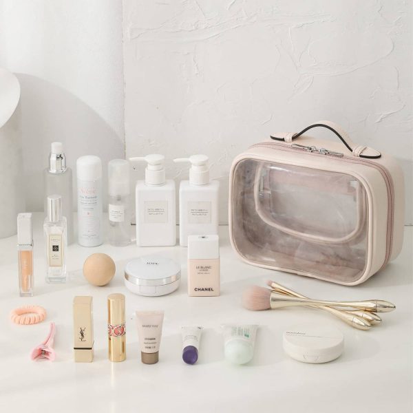 Portable Travel Cosmetics Wash Transparent Storage Bag