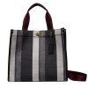 Canvas Tote Bag Vintage Stripe Customized for Women