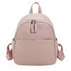 PU leather durable backpack