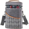 Oxford Outdoor portable waterproof wine insulation bag