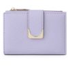 PU Stylish zippered coin purse