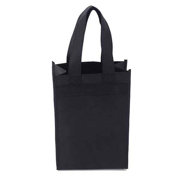 Non-woven 6 bottles of wine tote bag