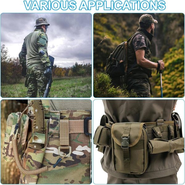 Outdoor tactical folding recycling bag