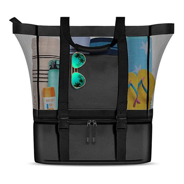 Nylon Mesh Beach Tote Bag
