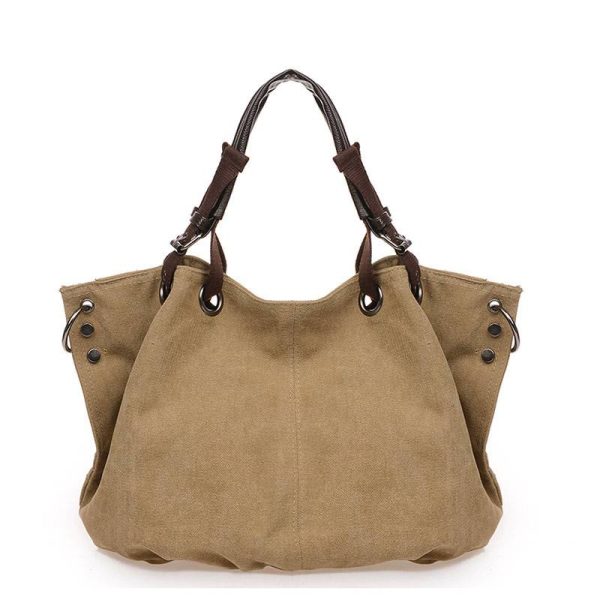 Fashionable And Simple Casual Canvas Bag