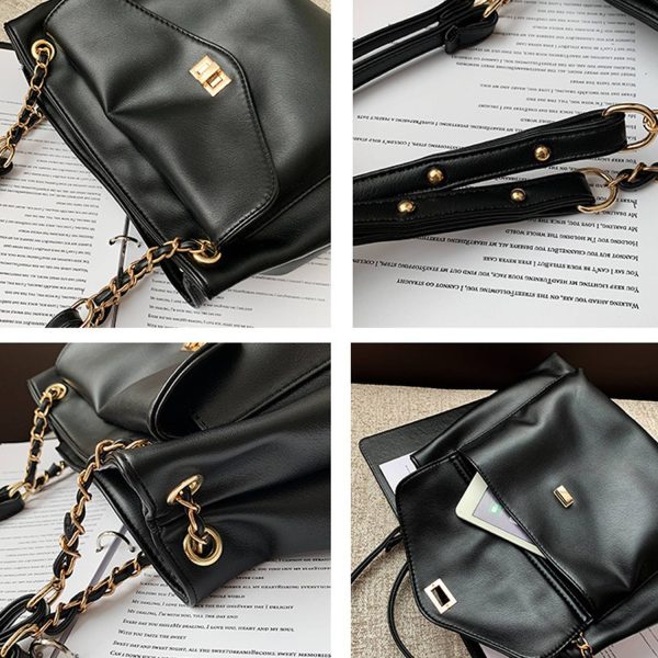 PU Leather Large Capacity Tote bag For Women