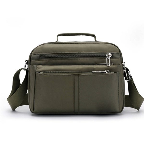 Multi Color Nylon Waterproof Casual Diagonal Cross-body Bag