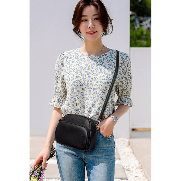 Genuine Leather Shoulder Satchel Bag