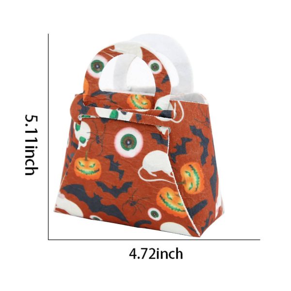 Collapsible Halloween Felt Candy Handbag