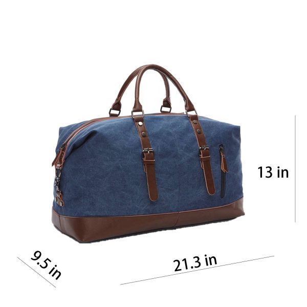 Canvas Travel Tote Duffel Bag