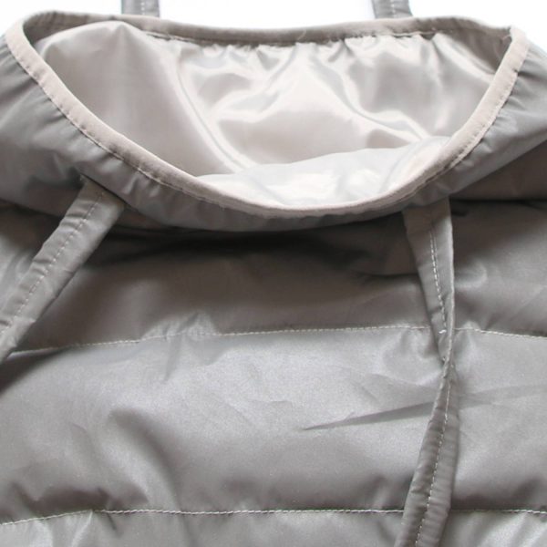 Reflective Shoulder Tote Bag