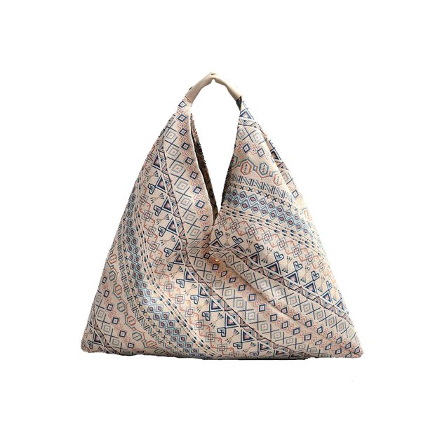Polyester/Cotton Dumpling Tote Bag