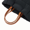 Diamond-Shaped Casual Large-Capacity Down Tote Bag