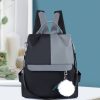 Oxford Patchwork Satchel Backpack