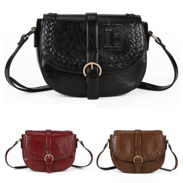 PU Vintage shoulder cross-body bag