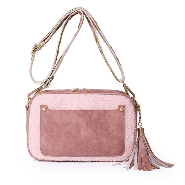 One-shouldered crossbody bag for women