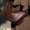 Genuine Leather Lightweight Cross Body Bag for Women