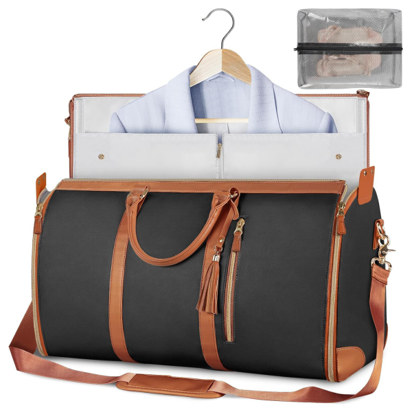 Multifunctional pu hand luggage bag