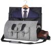 Oxford waterproof Garment Travel Duffel Bag with Shoe Pouch