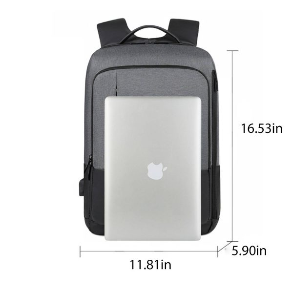 Oxford Business Computer Backpack With Usb Charging Port