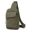 Canvas Crossbody Backpack for Women & Men Chest Bag