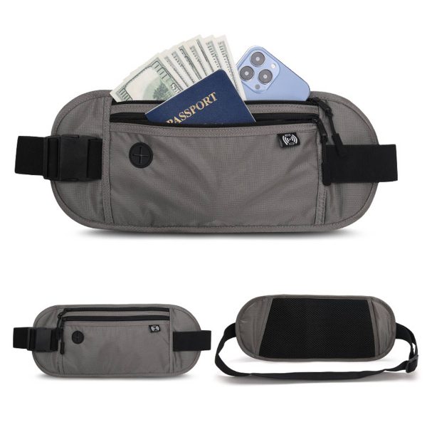 RFID Travel Waist Bag