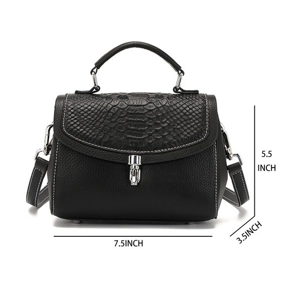 Genuine Leather Casual shoulder cross-body women's bag