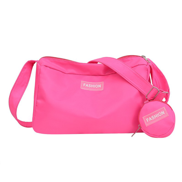 Nylon Crossbody One Shoulder Dumpling Bag