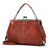 Classic Vintage PU Leather Crossbody & Tote Bag