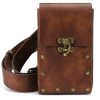 PU Vintage outdoor mobile phone sports fanny bag