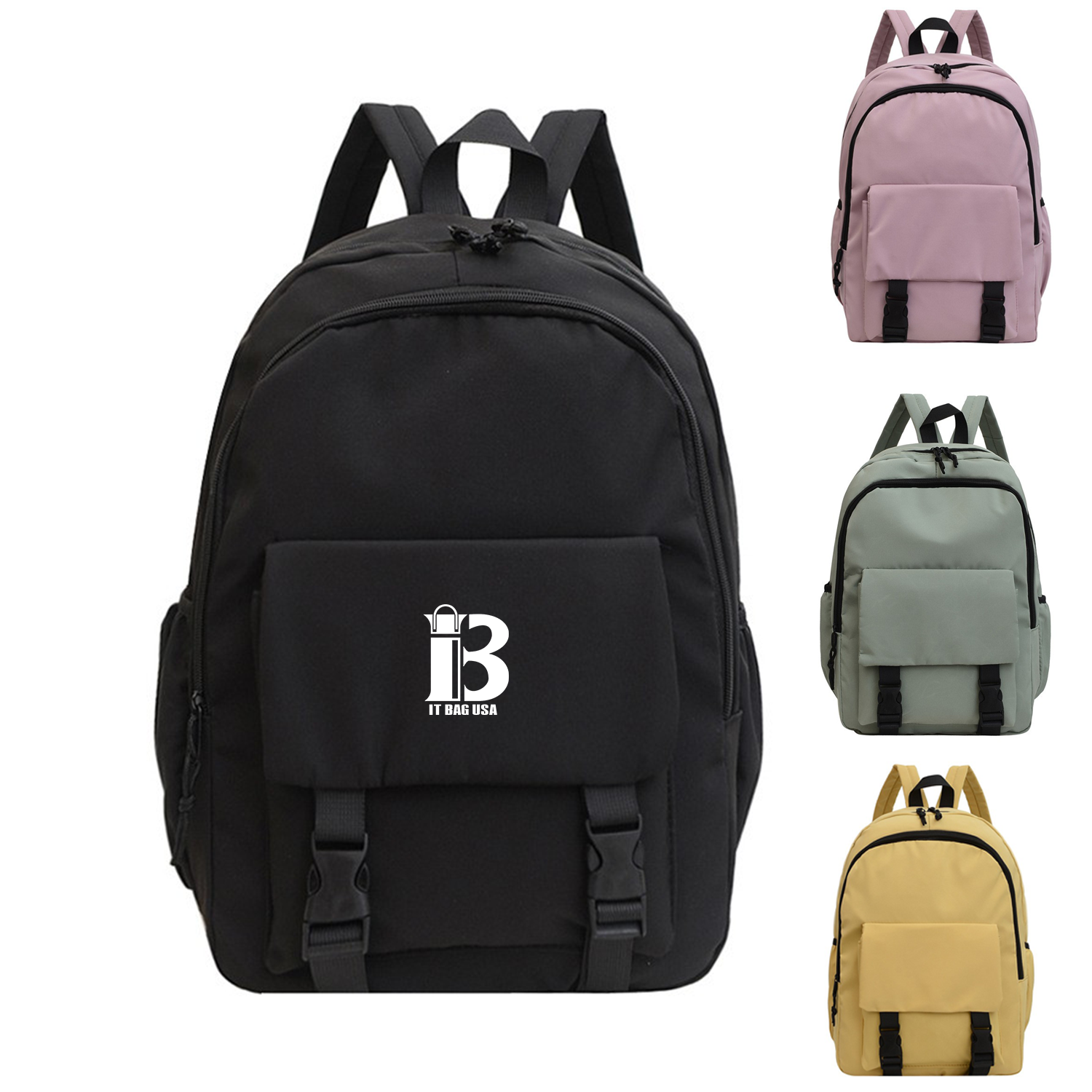Nylon Student Travel Backpack