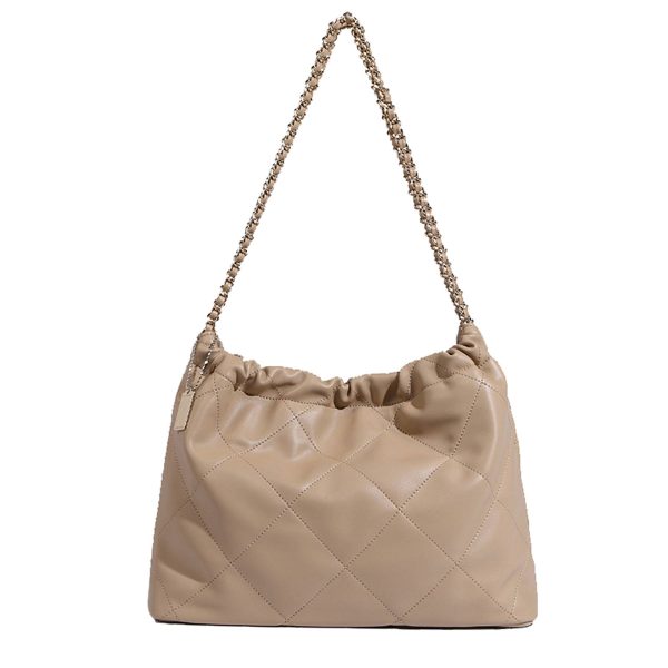 Ladies PU Leather Shoulder Tote Bag