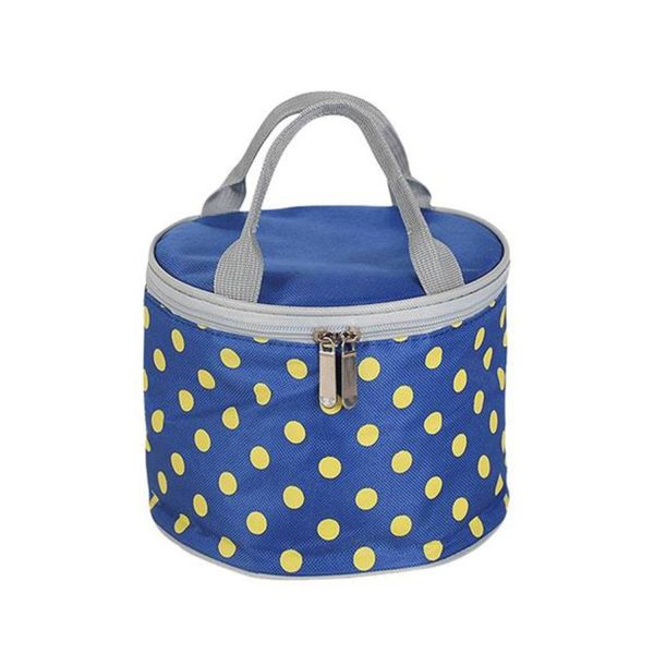 Round Bento Insulated Lunch Handbag