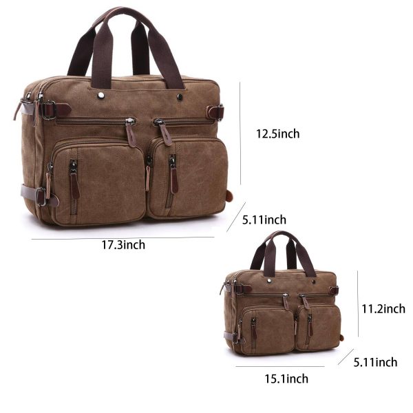Canvas Wearable Duffel bag
