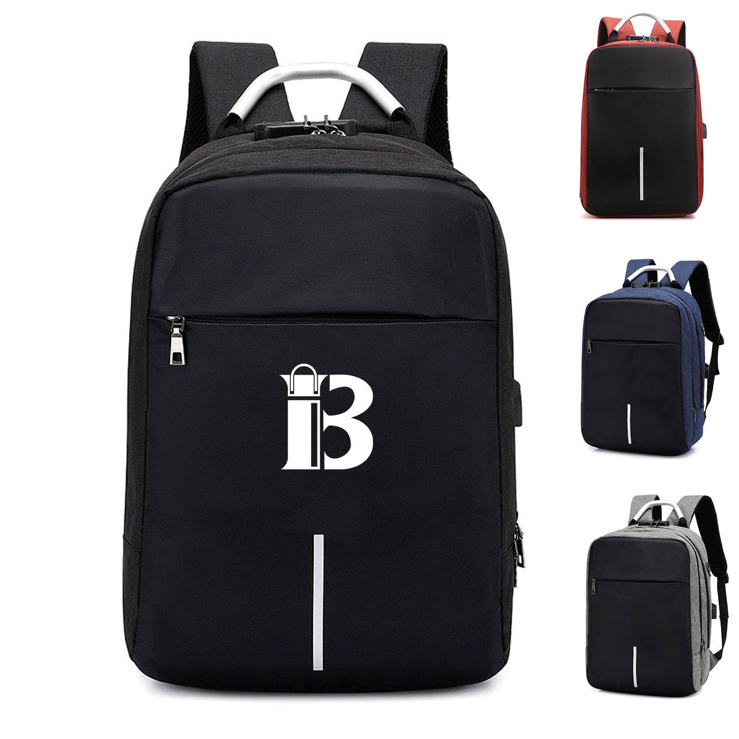 Anti-theft Backpack With USB Charging Port Computer Bag