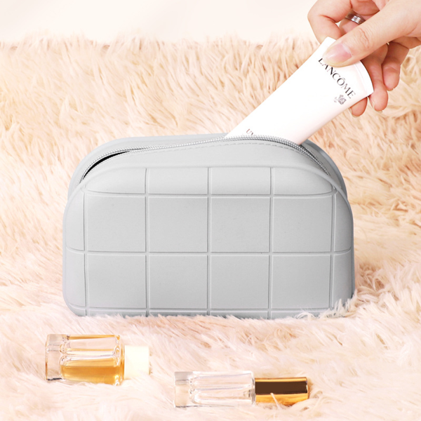 Portable Silicone Makeup Bag Travel Cosmetic