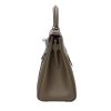 Retro double pocket zipper tote bag handbag