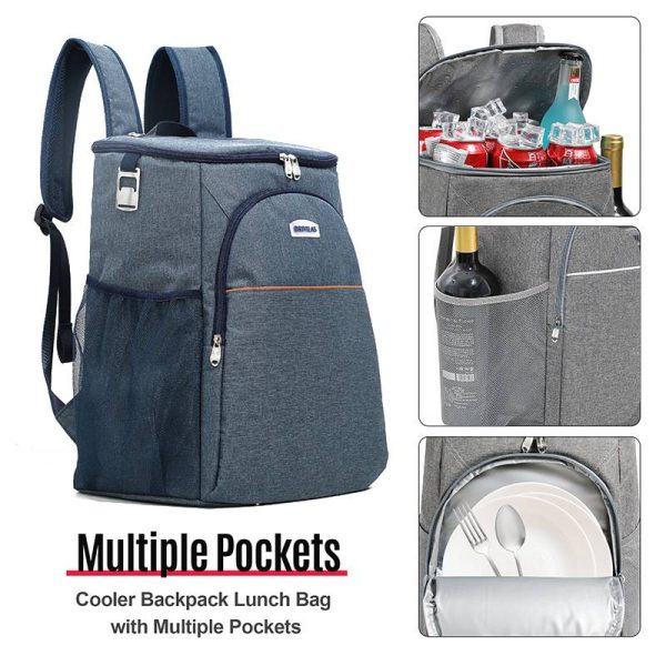 Large Capacity Insulated Lunch Backpack