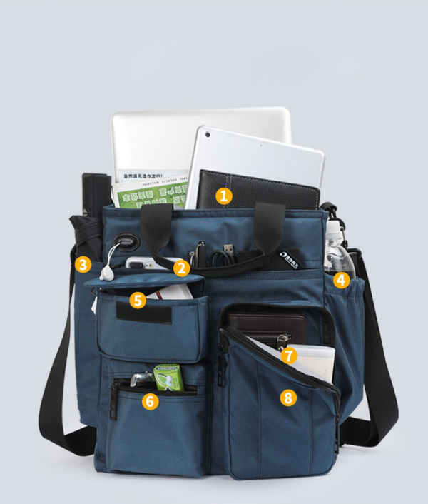 Computer Work Office Bag Waterproof Briefcases for Travel