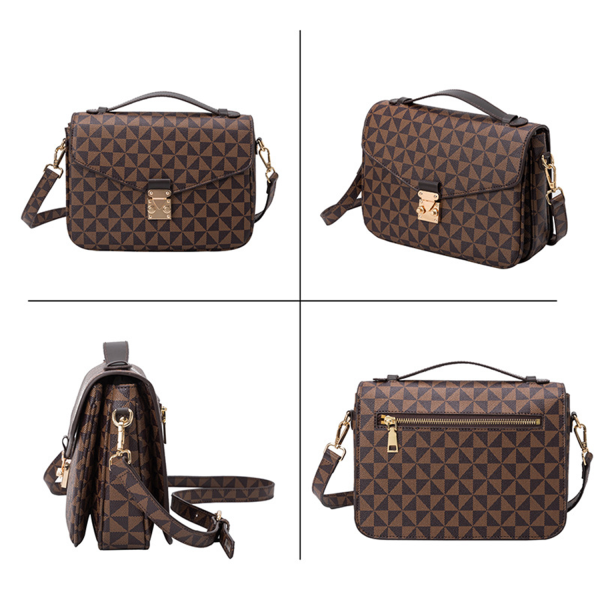 PU Leather Casual Retro Daily Luxury Cross-Body Bag