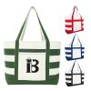 Cotton Canvas Nautical Tote Bag