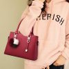 PU Leather Stylish Versatile Handbag Crossbody Bag