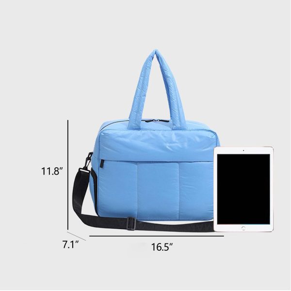 Luggage Duffel Tote Bag with Wet Pocket Shoe Compartment