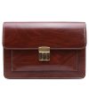 PU message bag for Men with Lock Attache Case
