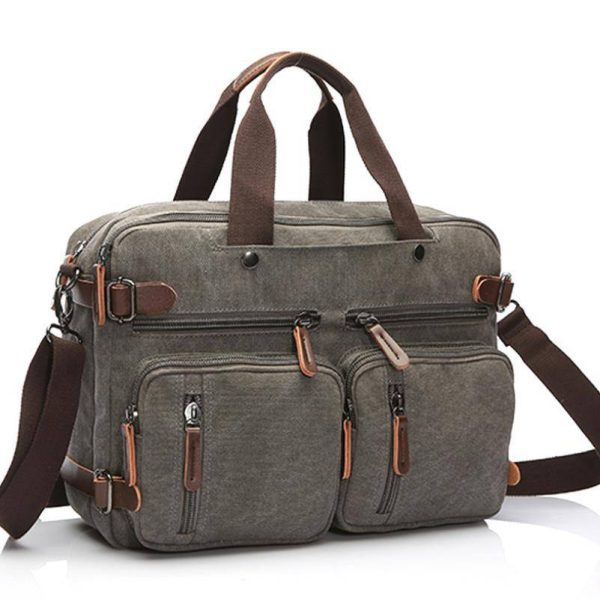 Convertible Messenger Shoulder Bag