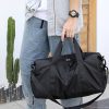 Oxford cloth travel crossbody duffel bag