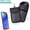 Polyester Anti-magnetic anti-theft car key pouch